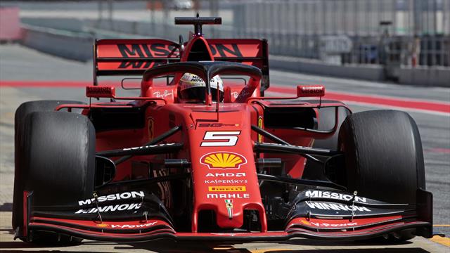 Testfahrten in Barcelona: Vettel darf als Erster im neuen Ferrari sitzen