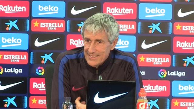 Setién se adaptará "a lo que toque" en cuanto al sustituto de Dembélé Setién se adaptará "a lo que toque" en cuanto al sustituto de Dembélé