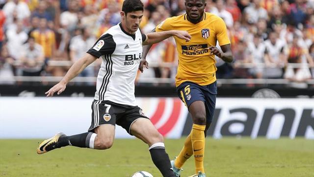 Guedes y Gayà, en el Valencia; Vitolo y Correa, en el ataque del Atlético