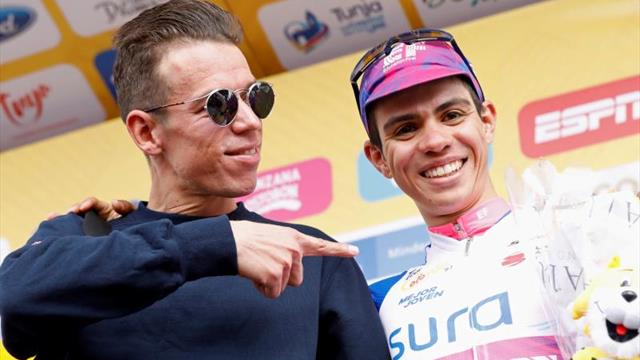 Higuita se exhibe, vence a Bernal y Alaphilippe y es nuevo líder en Colombia