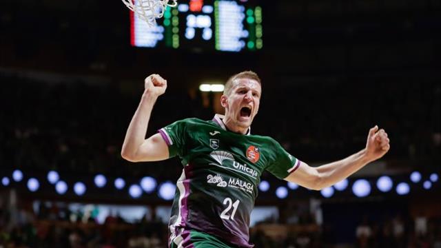 90-86. Díaz aleja fantasmas y devuelve a Unicaja a semifinales