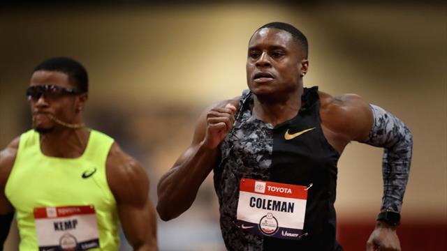 Coleman revient sur 60 mètres avec la victoire