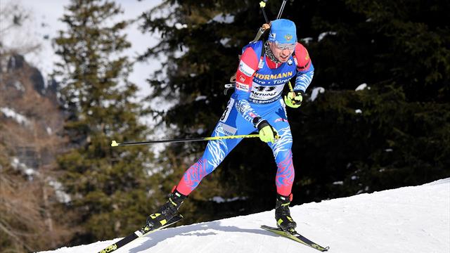 Watch Loginov storm to 10km sprint victory in Antholz Watch Loginov storm to 10km sprint victory in Antholz