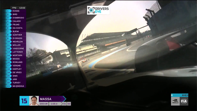 Ride with Felipe Massa: Incredible driver’s eye view from ePrix in Mexico Ride with Felipe Massa: Incredible driver’s eye view from ePrix in Mexico
