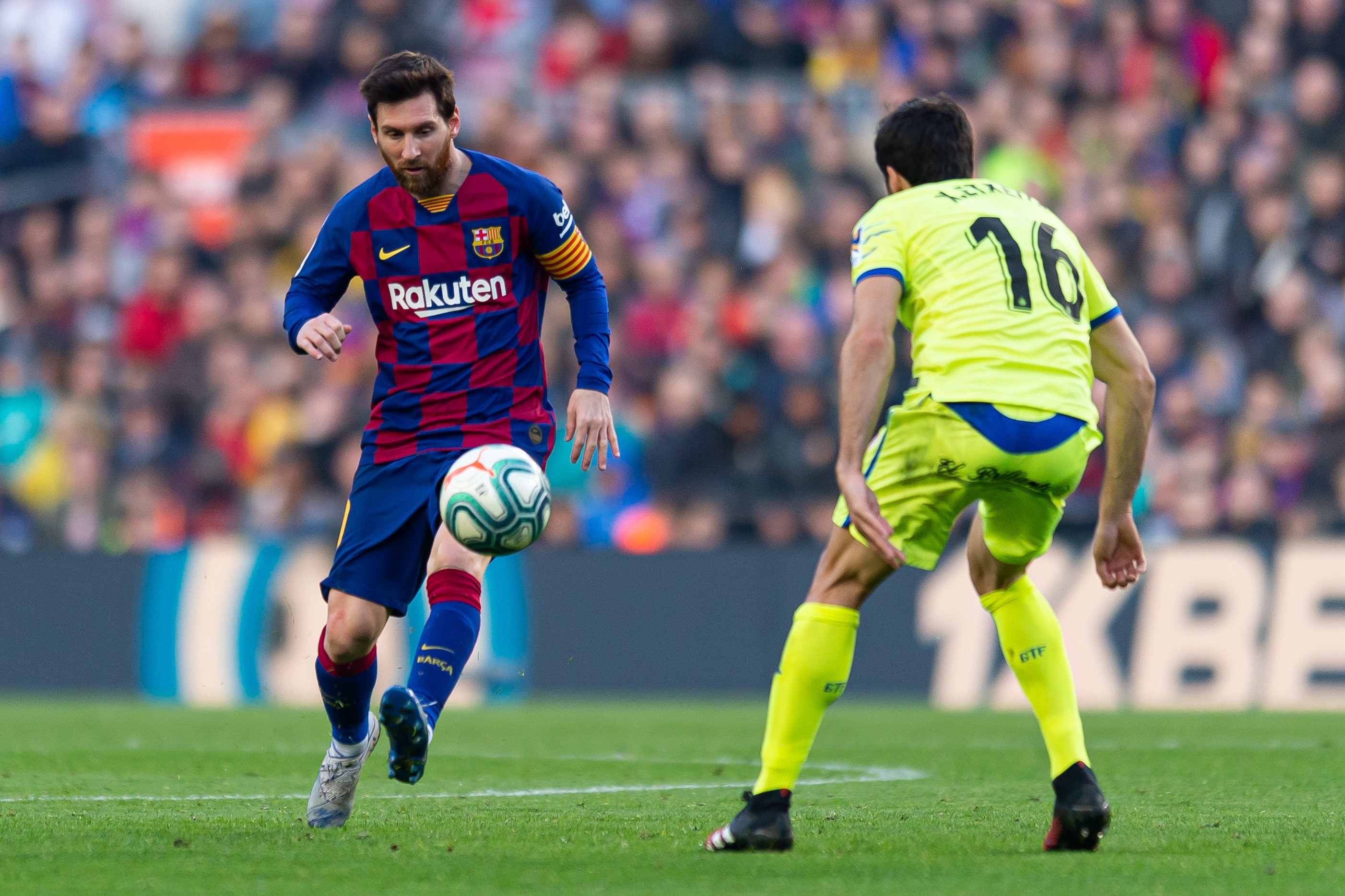 Messi, Etxeita - Barcelona-Getafe - Liga 2019/2020 - Getty Images