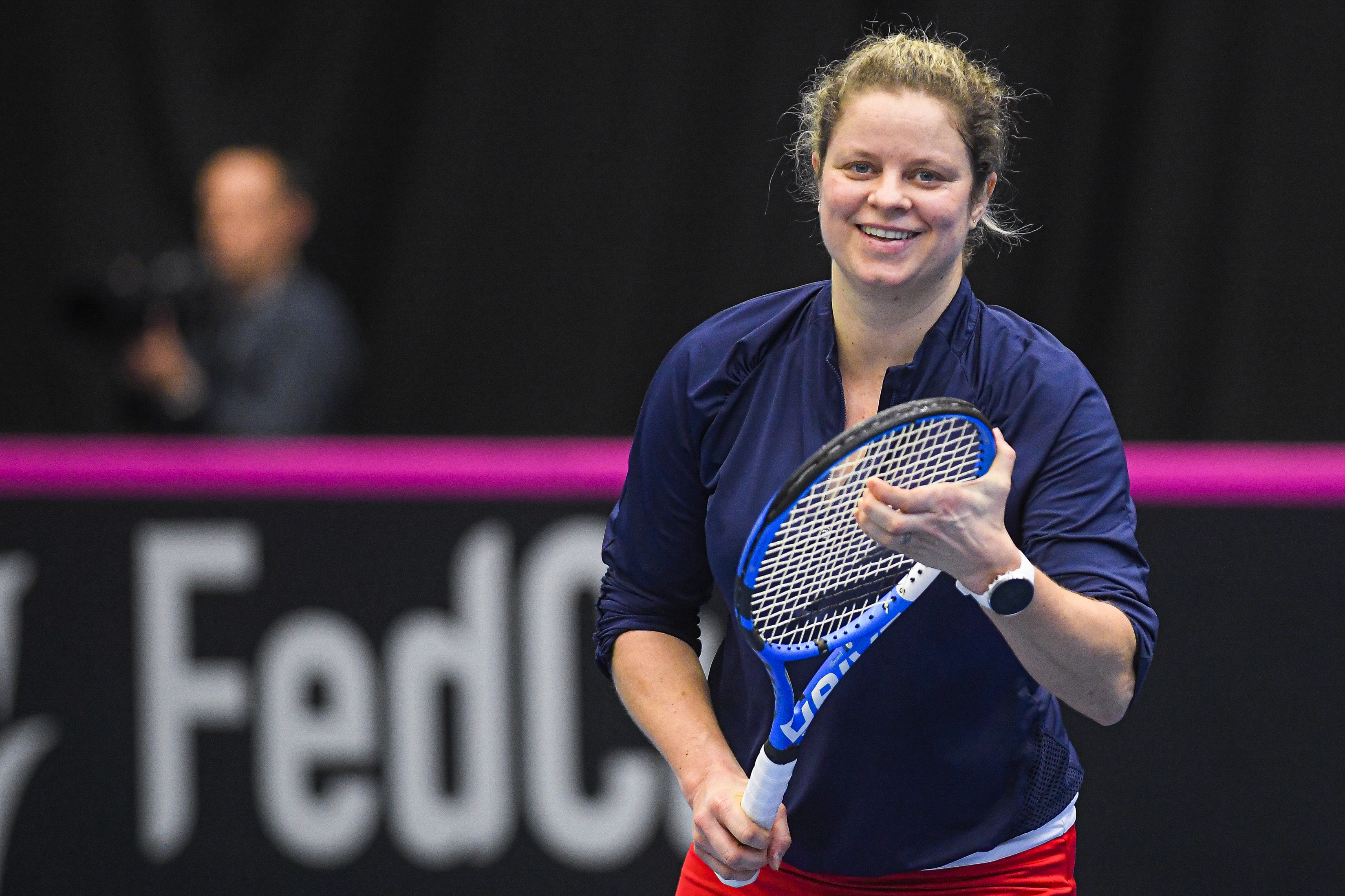 Kim Clijsters feiert in Dubai ihr Comeback