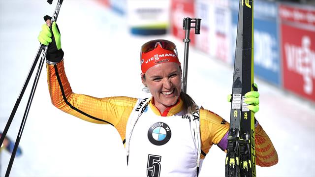 "Gut zurechtgelegt!" Herrmann jubelt über Silber bei Wierer-Heimsieg