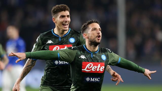 Mertens curler earns Napoli narrow win at Cagliari