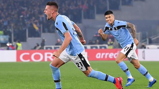 Lazio go second as second-half fightback floors Inter