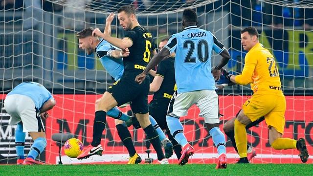 Lazio - Inter 2-1. Lupta la titlu se anunță palpitantă: trei puncte între primele trei clasate