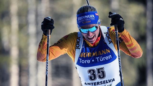 "Da wird der Schliersee Wellen schlagen!" Hinz stürmt zu WM-Silber im Einzel "Da wird der Schliersee Wellen schlagen!" Hinz stürmt zu WM-Silber im Einzel
