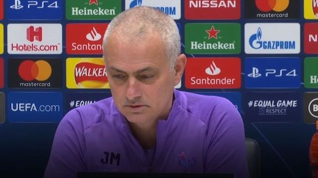 Mourinho fatalista: "Son? Ogni volta che proviamo a risalire ci succede qualcosa" Mourinho fatalista: "Son? Ogni volta che proviamo a risalire ci succede qualcosa"