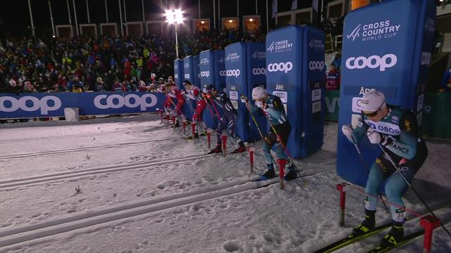 Klaebo dominates to win sprint in Are Klaebo dominates to win sprint in Are