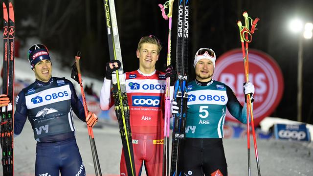 Klaebo intouchable, Renaud Jay découvre le podium : le sprint en vidéo Klaebo intouchable, Renaud Jay découvre le podium : le sprint en vidéo