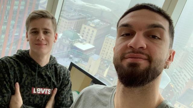 Résidence de luxe, tatouages et baguettes : deux nuits avec Vincent Poirier, le Français des Celtics Résidence de luxe, tatouages et baguettes : deux nuits avec Vincent Poirier, le Français des Celtics