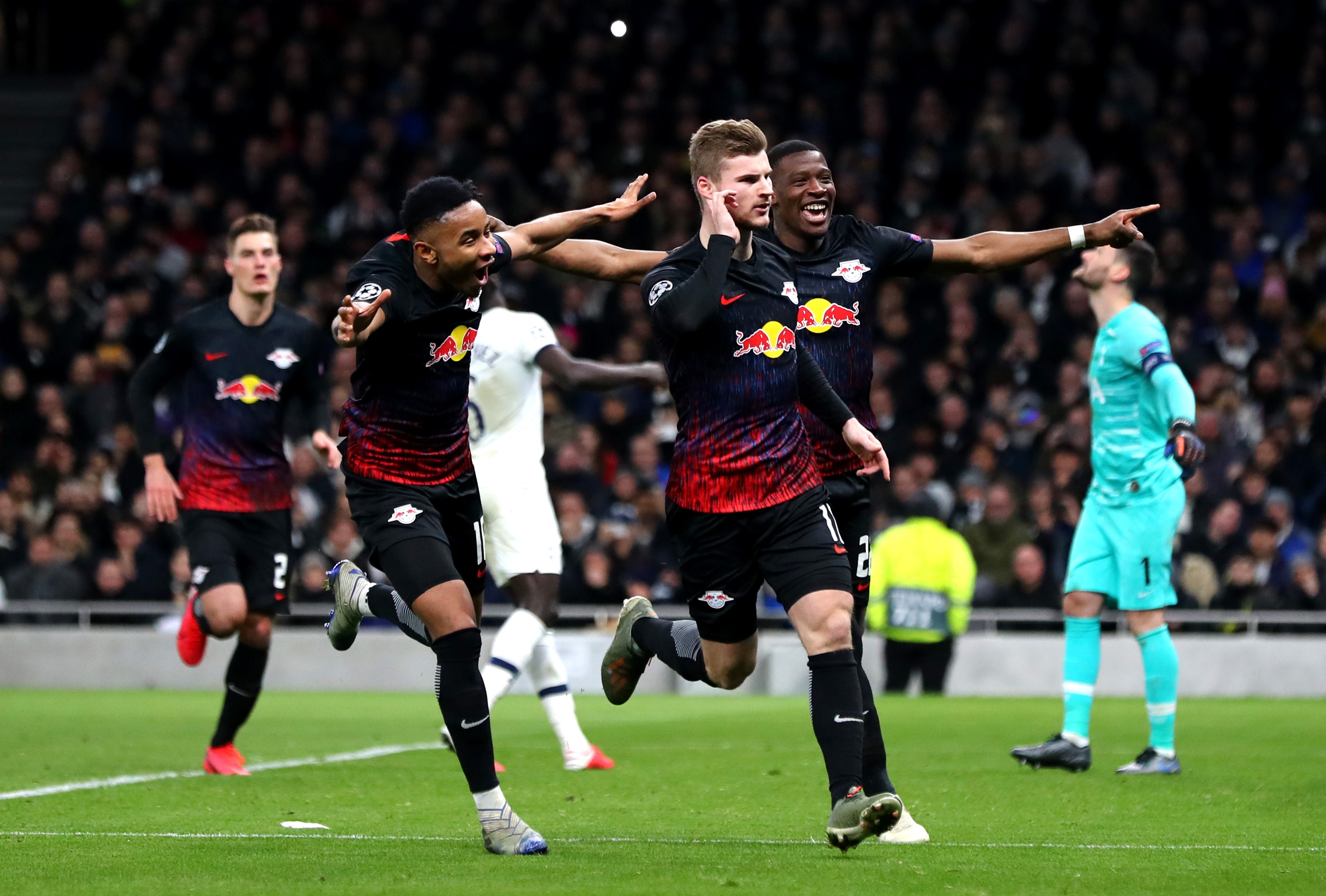 Timo Werner (RB Leipzig), buteur face à Tottenham