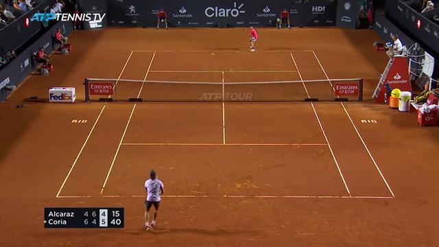 ATP Río de Janeiro 2020, Alcaraz-Coria: Despierta del sueño con la cabeza muy alta ATP Río de Janeiro 2020, Alcaraz-Coria: Despierta del sueño con la cabeza muy alta