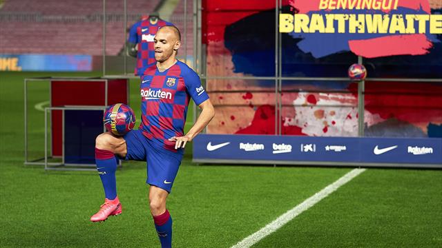 Setien : "Braithwaite va nous être très utile" Setien : "Braithwaite va nous être très utile"