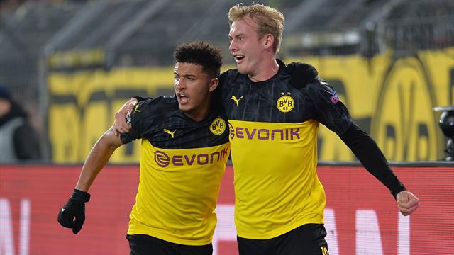 Dortmund enchaîne grâce à Sancho et grimpe sur le podium