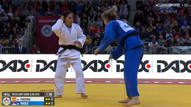 Grand Slam de Dusseldorf: Reaparición estelar de Figueroa, que conquista el bronce Grand Slam de Dusseldorf: Reaparición estelar de Figueroa, que conquista el bronce