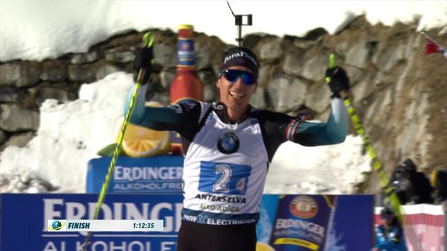 Fourcade wins historic gold in France 4x7.5km relay Fourcade wins historic gold in France 4x7.5km relay