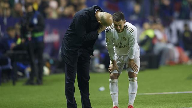 "Ça n'a pas l'air d'aller" : Zidane inquiet pour Hazard