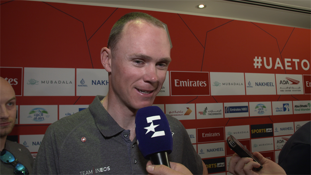 🚴♂️👏 ¡Está de vuelta! Froome se muestra feliz por sumarse de nuevo al pelotón en Emiratos