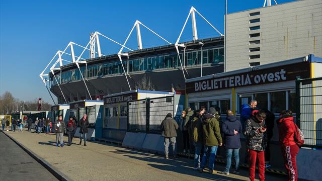 Coronavirus, si ferma lo sport: stop a Torino-Parma