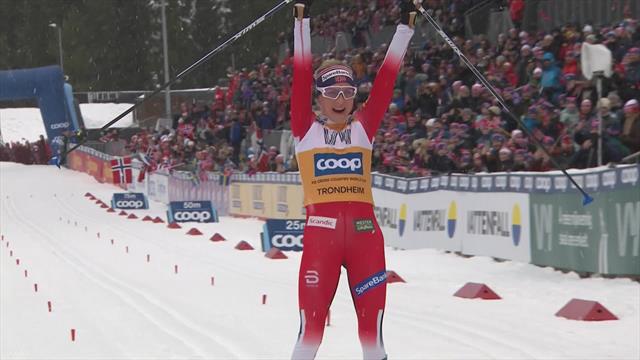 Johaug continues dominant Tour Johaug continues dominant Tour