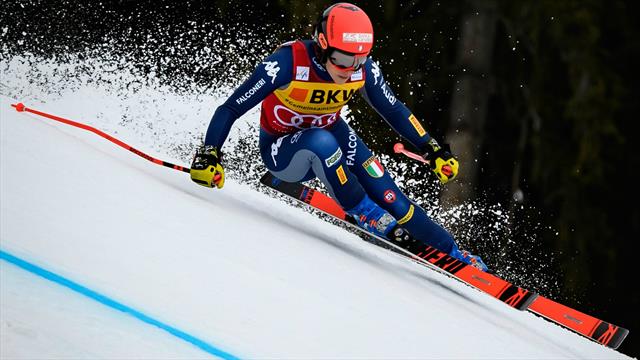 Brignone vire en tête du combiné après le Super-G : son run en vidéo Brignone vire en tête du combiné après le Super-G : son run en vidéo