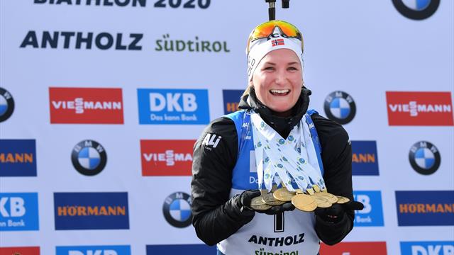 Mit WM-Gold im Massenstart: Röiseland schreibt Geschichte