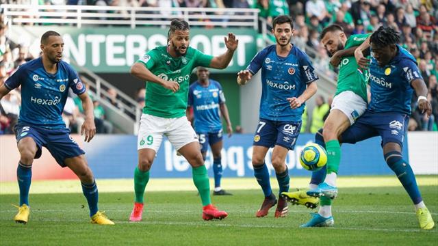 Saint-Etienne repris sur le fil