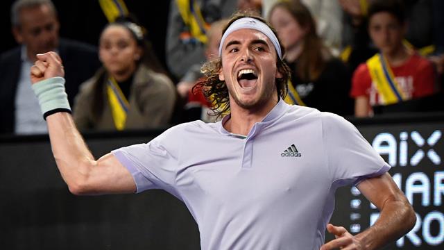 Tsitsipas interpellé par sa mère : "Beaucoup de grands joueurs étaient suivis par leurs parents"