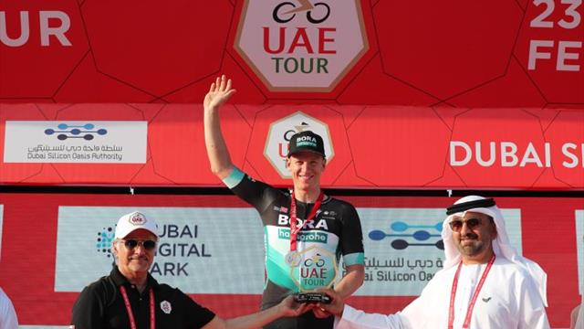 Ackermann, imparable al esprint, estrena el liderato en Dubai