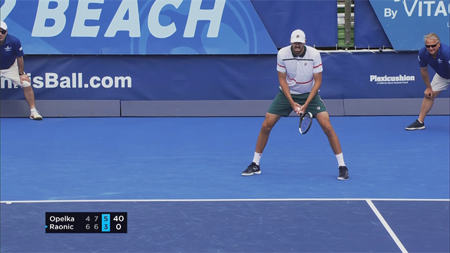 Opelka - Raonic : le résumé Opelka - Raonic : le résumé