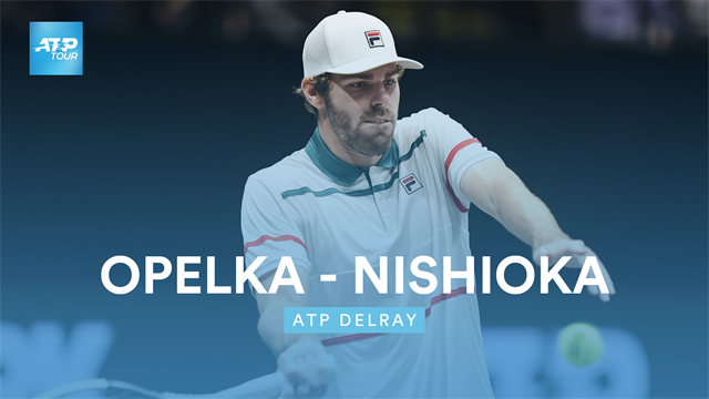 Opelka a fait plier Nishioka : le résumé de la finale en vidéo Opelka a fait plier Nishioka : le résumé de la finale en vidéo