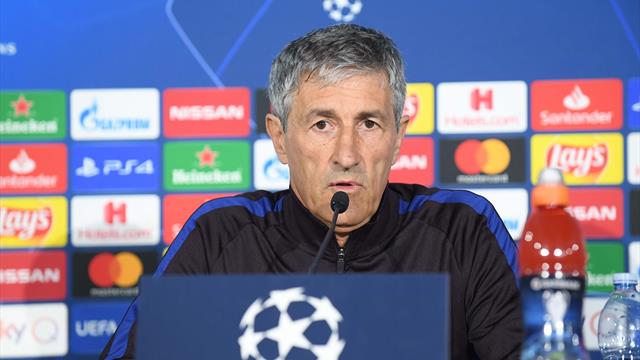 Setién avisa: "Todos tienen en mente los partidos de Roma y Liverpool" Setién avisa: "Todos tienen en mente los partidos de Roma y Liverpool"