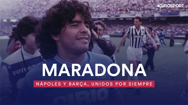 Champions League: Maradona, el astro mundial que unió de por vida a Barça y Nápoles Champions League: Maradona, el astro mundial que unió de por vida a Barça y Nápoles