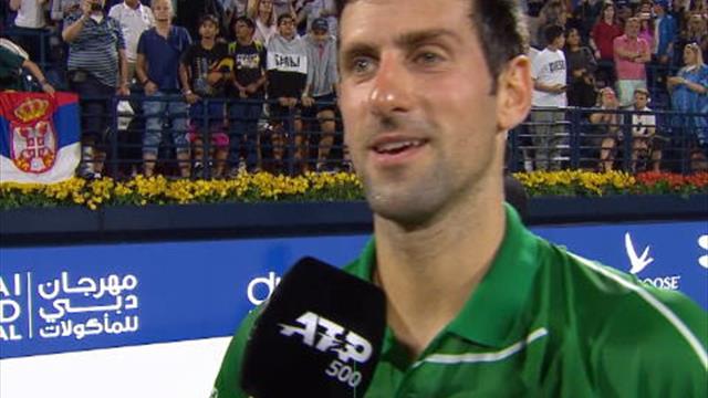 TENNIS : ATP : Dubaï - Djokovic : "Un plaisir d'étre de nouveau à Dubaï" TENNIS : ATP : Dubaï - Djokovic : "Un plaisir d'étre de nouveau à Dubaï"