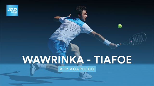 Wawrinka - Tiafoe : le résumé Wawrinka - Tiafoe : le résumé