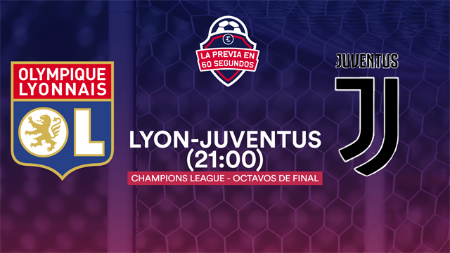La previa en 60" del Lyon-Juve: Cristiano Ronaldo entra en su terreno predilecto (21:00) La previa en 60" del Lyon-Juve: Cristiano Ronaldo entra en su terreno predilecto (21:00)