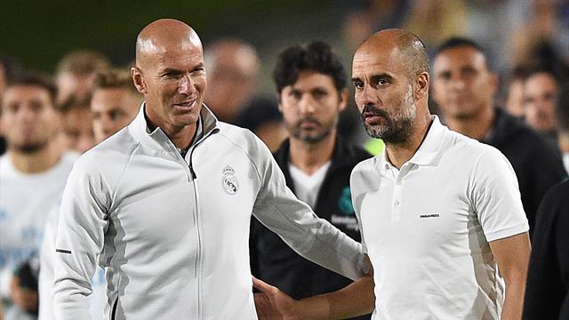Guardiola devuelve los elogios a Zidane y piropea al Real Madrid Guardiola devuelve los elogios a Zidane y piropea al Real Madrid