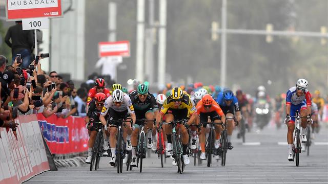 Stage Four Highlights: Yates stays in lead as Groenewegen wins sprint Stage Four Highlights: Yates stays in lead as Groenewegen wins sprint