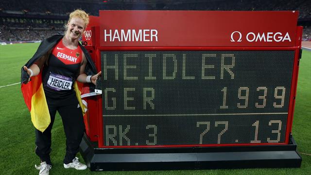 Betty Heidler über Drama bei Olympia 2012: "Fühle mich nicht als Heldin" Betty Heidler über Drama bei Olympia 2012: "Fühle mich nicht als Heldin"