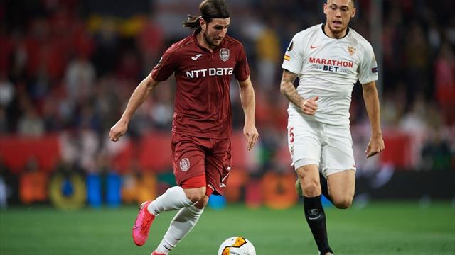 CFR, eliminată din Europa League după două egaluri cu Sevilla