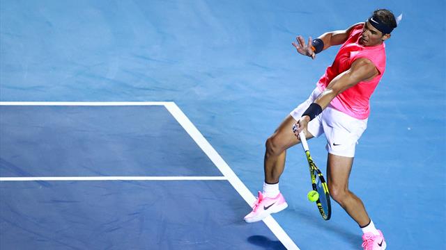 Nadal n'a pas laissé beaucoup d'espoirs à Dimitrov