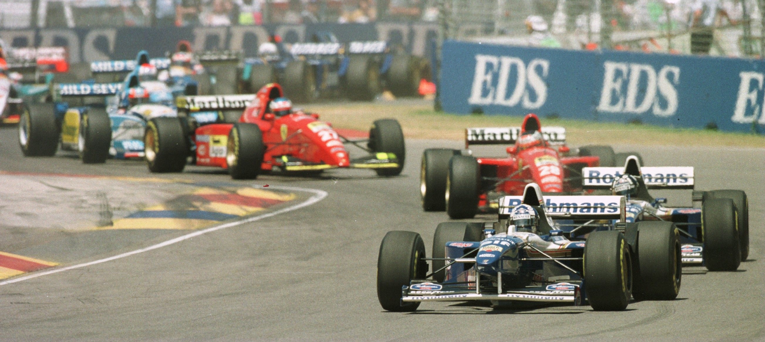 David Coulthard (Williams) au Grand Prix d'Australie 1995