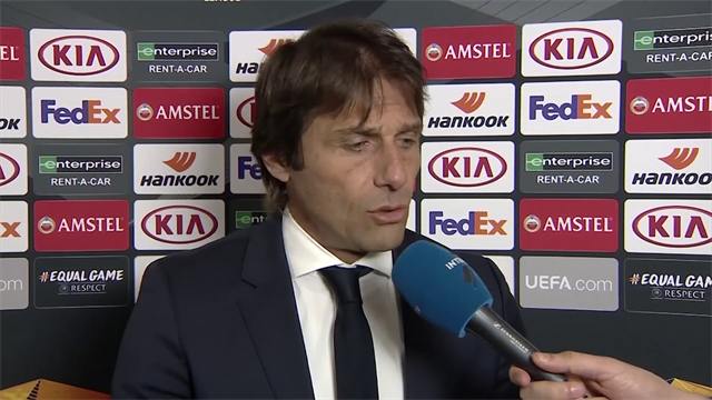 Conte: "Sono contento perché siamo riusciti a passare facendo rotazioni importanti" Conte: "Sono contento perché siamo riusciti a passare facendo rotazioni importanti"