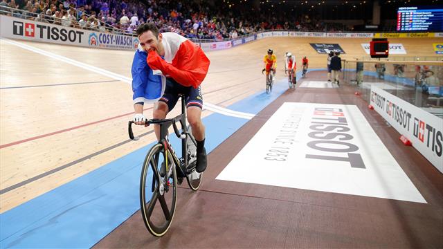 Thomas en or sur l'omnium