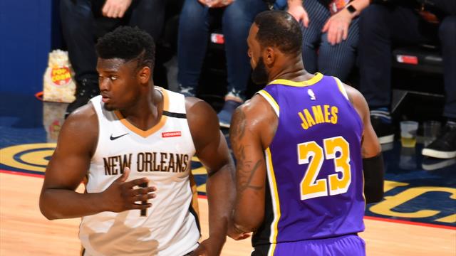 Le duel LeBron - Zion a tenu ses promesses, Giannis a pris feu
